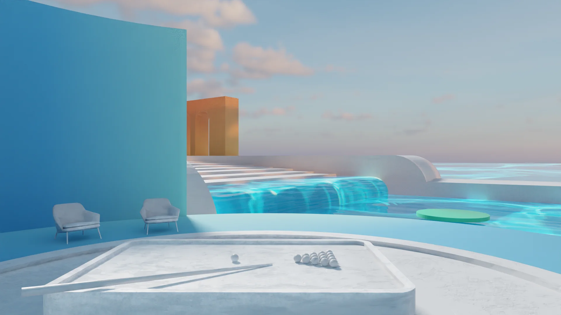 Crypto Bull Society Elysium final environment visual