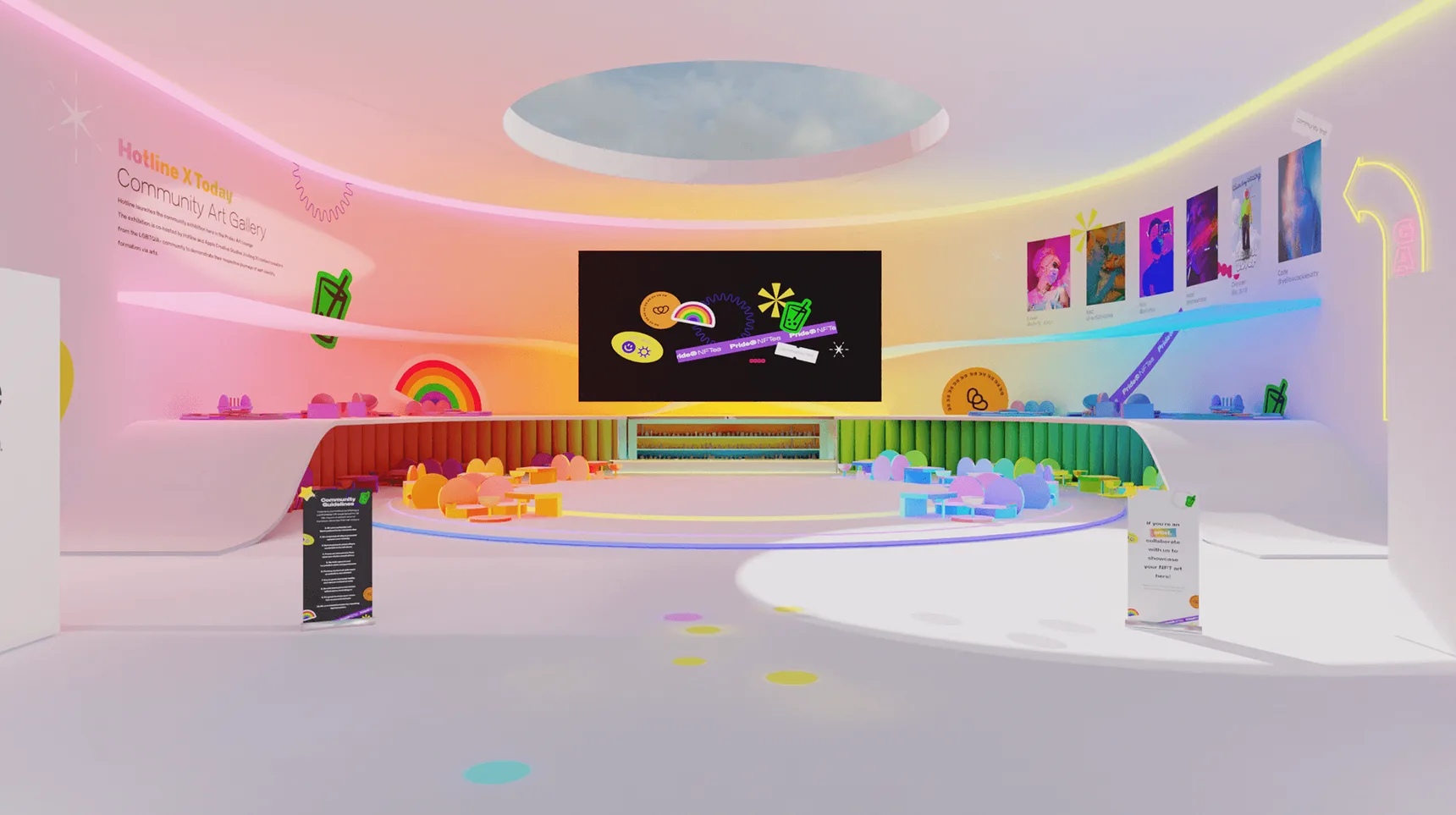 Pride@ NFTea — Metaverse Experience — project image 6